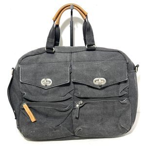 Qwstion Organiser Washed Grey Bag